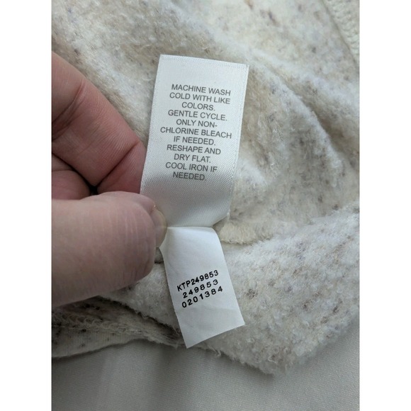 Pure Jill Womens Tranquility Fleece Hoodie Sweatshirt L Tall Comfy Lounge A073 - Picture 7 of 11